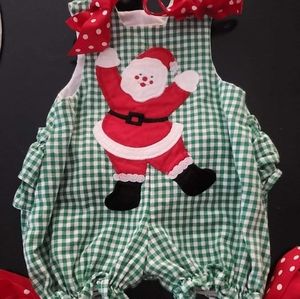 The Bailey boys 3M Girl Toddler Christmas outfit